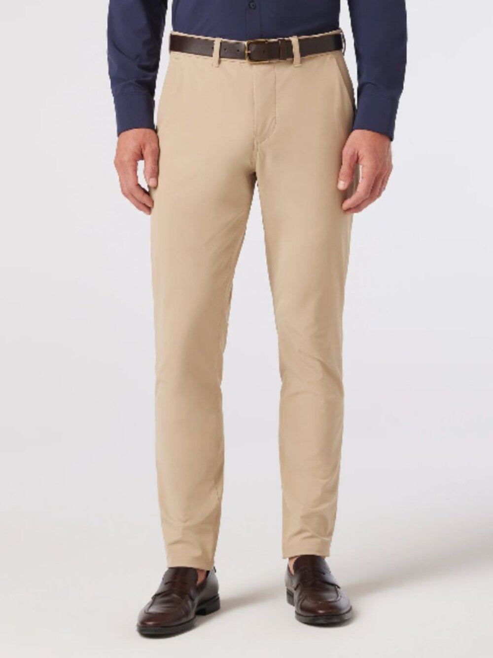 Mizzen+Main Helmsman Slim Pants Men’s 29x30 Beige Chino Performance Stretch